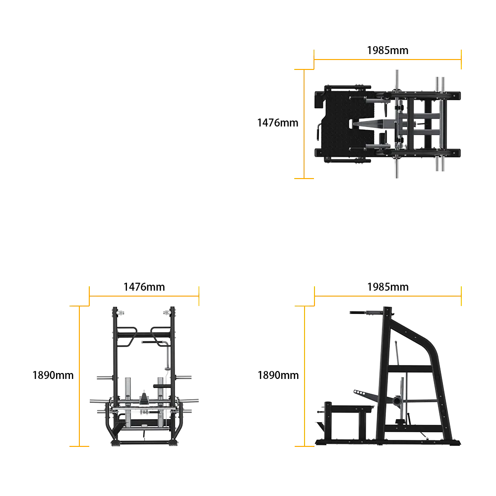 HS Series Multi Beltsquat 5