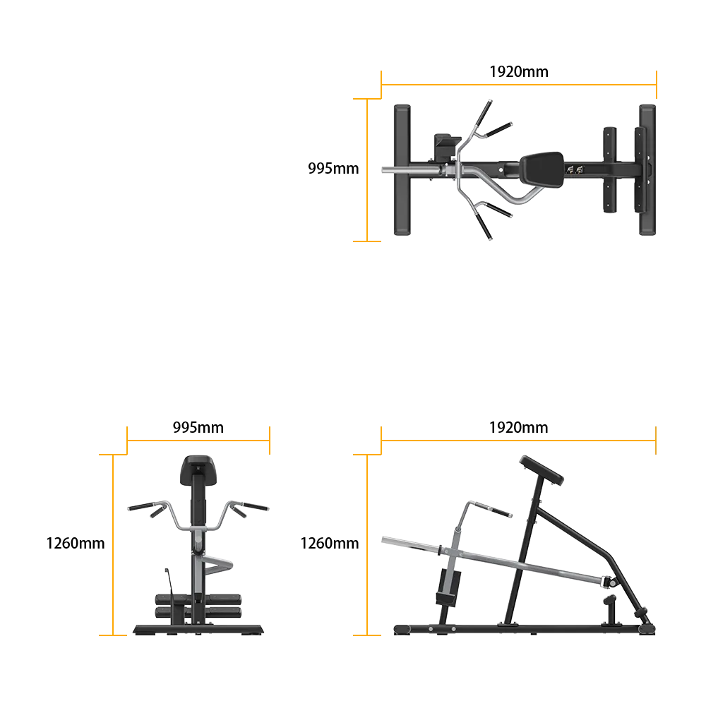 HS Series T-bar Row 5