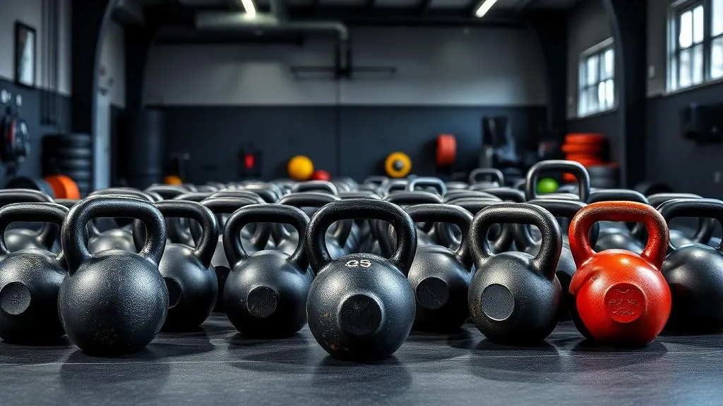 Kettlebells professioneel voor sportscholen – materiaal en training
