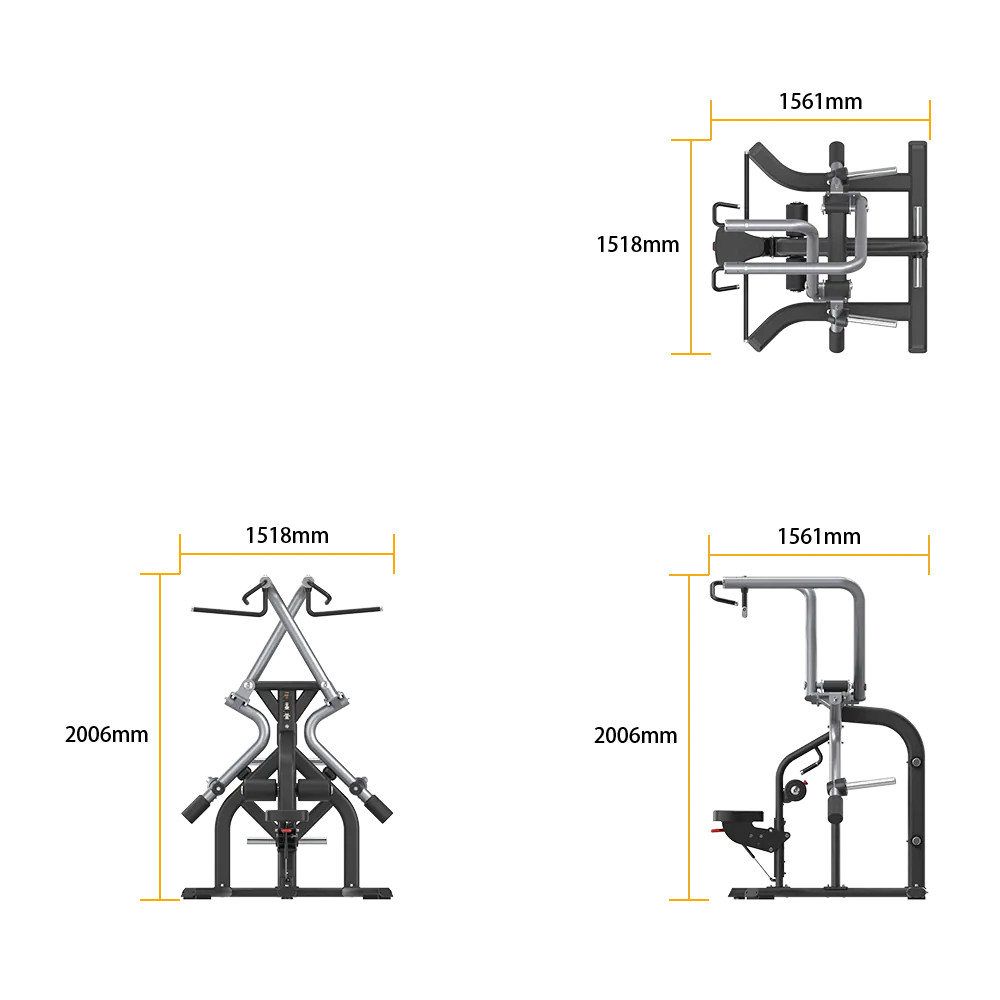 DFX Lat Pull Down Circular 4