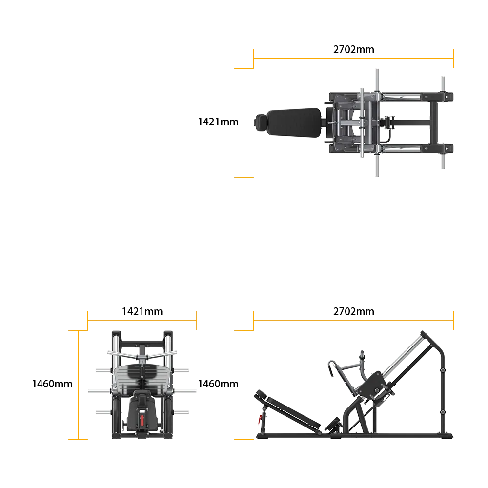 DFX Linear Legpress thumbnail 4