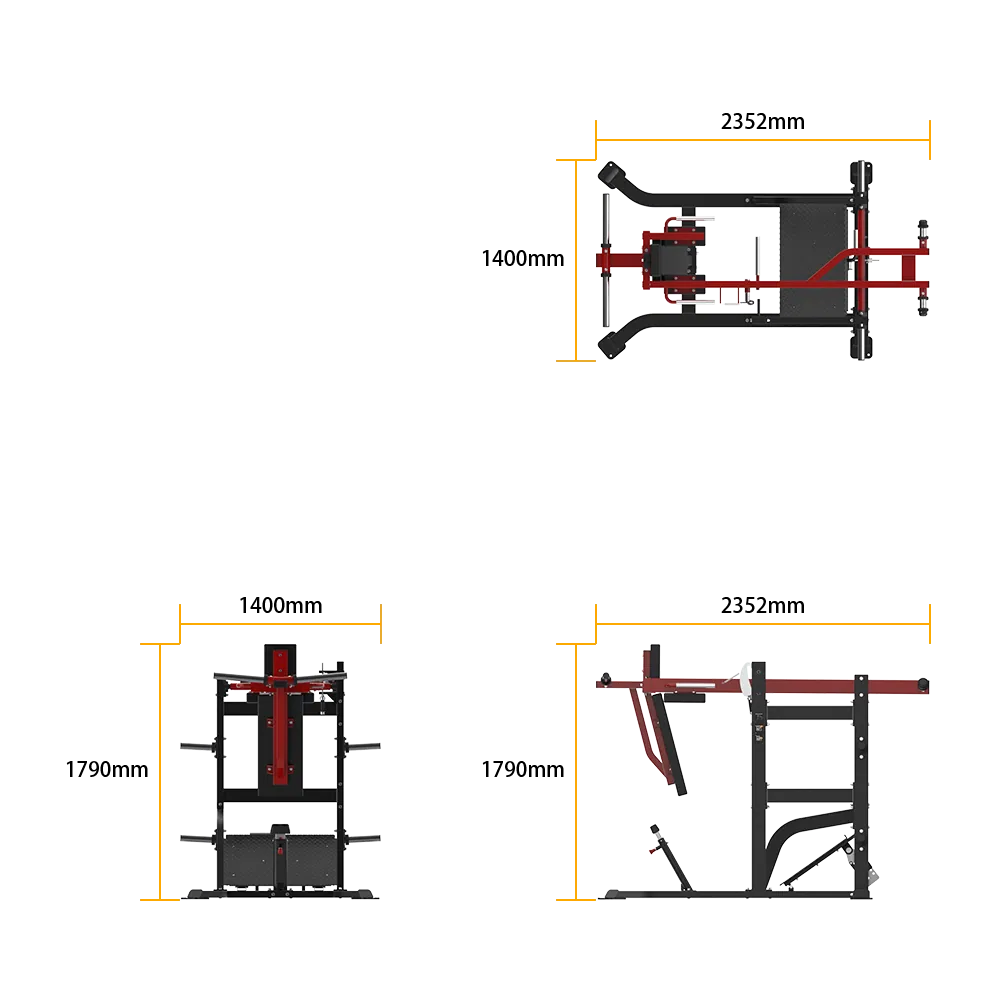 PS Series Pendulum Squat 5