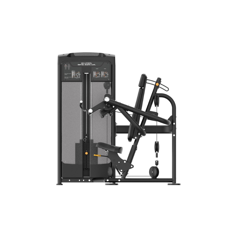 DFX Iso-lateral Seated Biceps Curl - Thumbnail 2